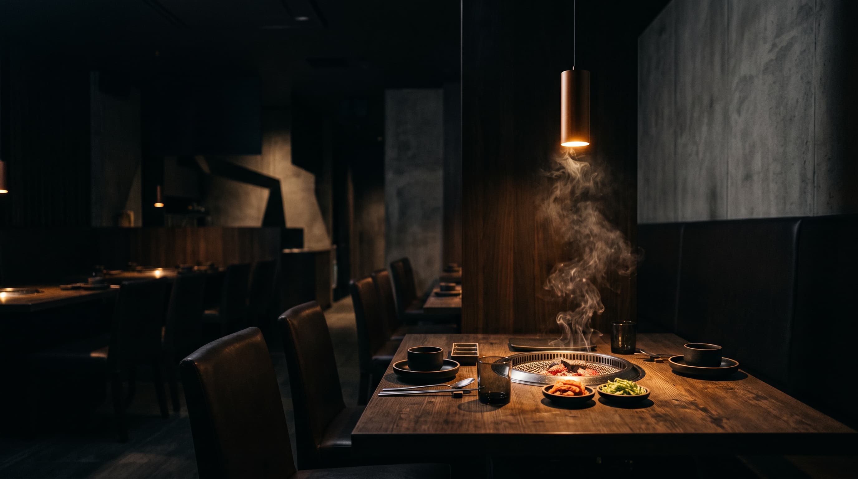 PLACEHOLDER — Korean BBQ tabletop grilling