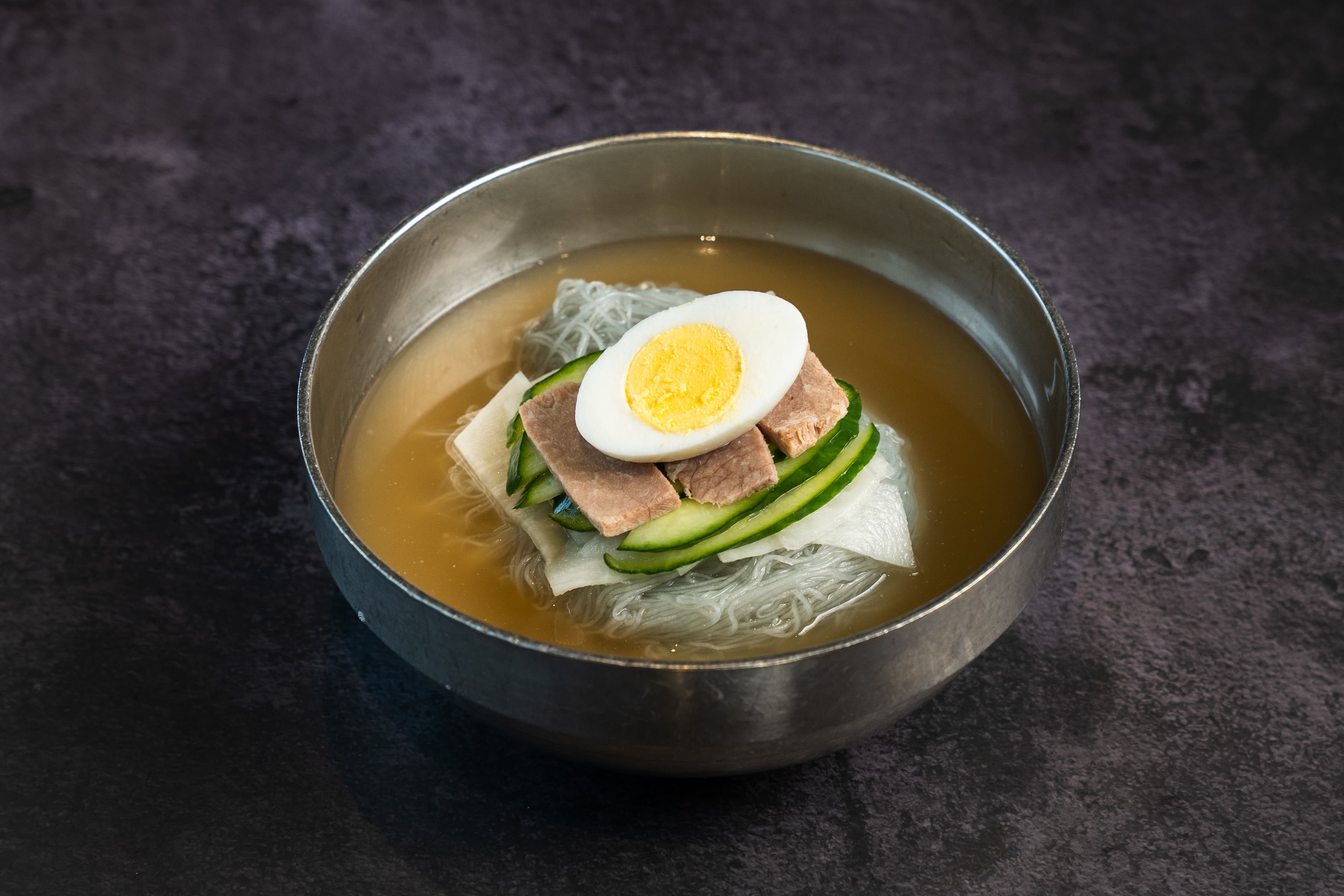 Cold Buckwheat Noodle Soup