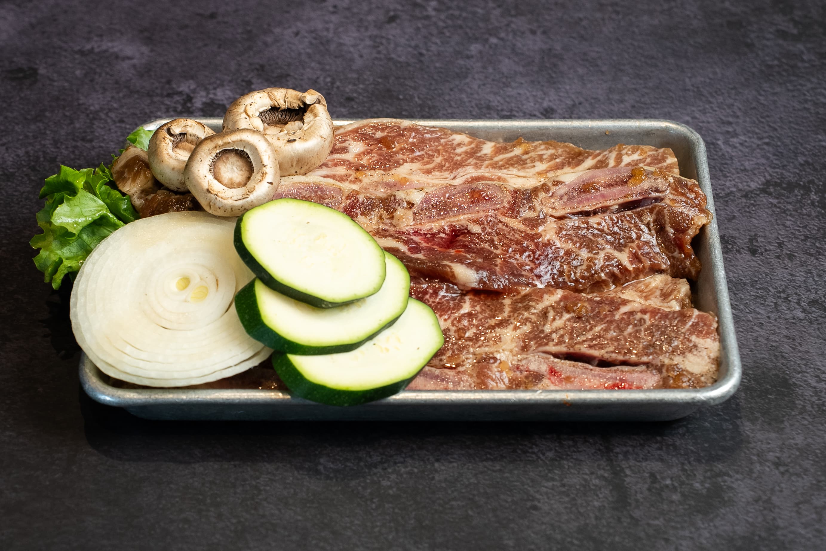 Cross Cut Marinated Short Ribs